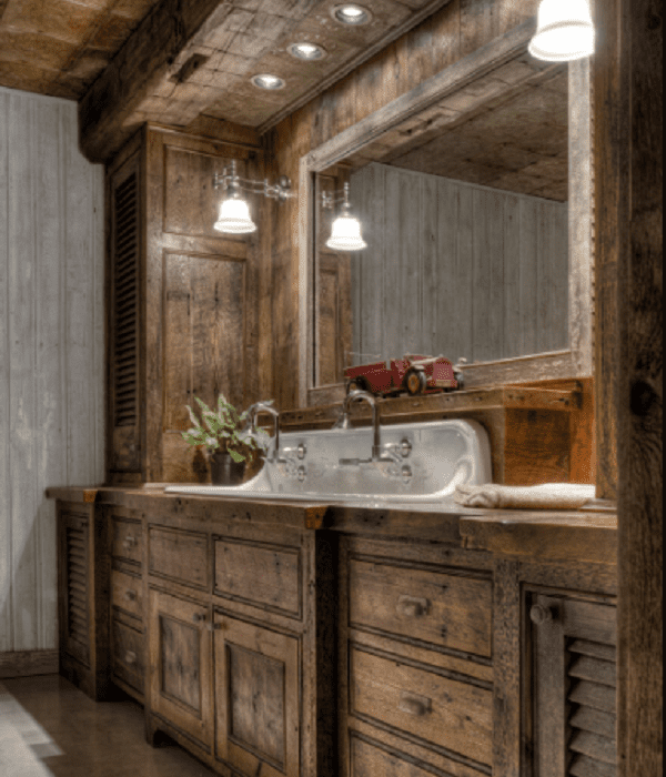 rustic bathroom faucets rustic bathroom signs