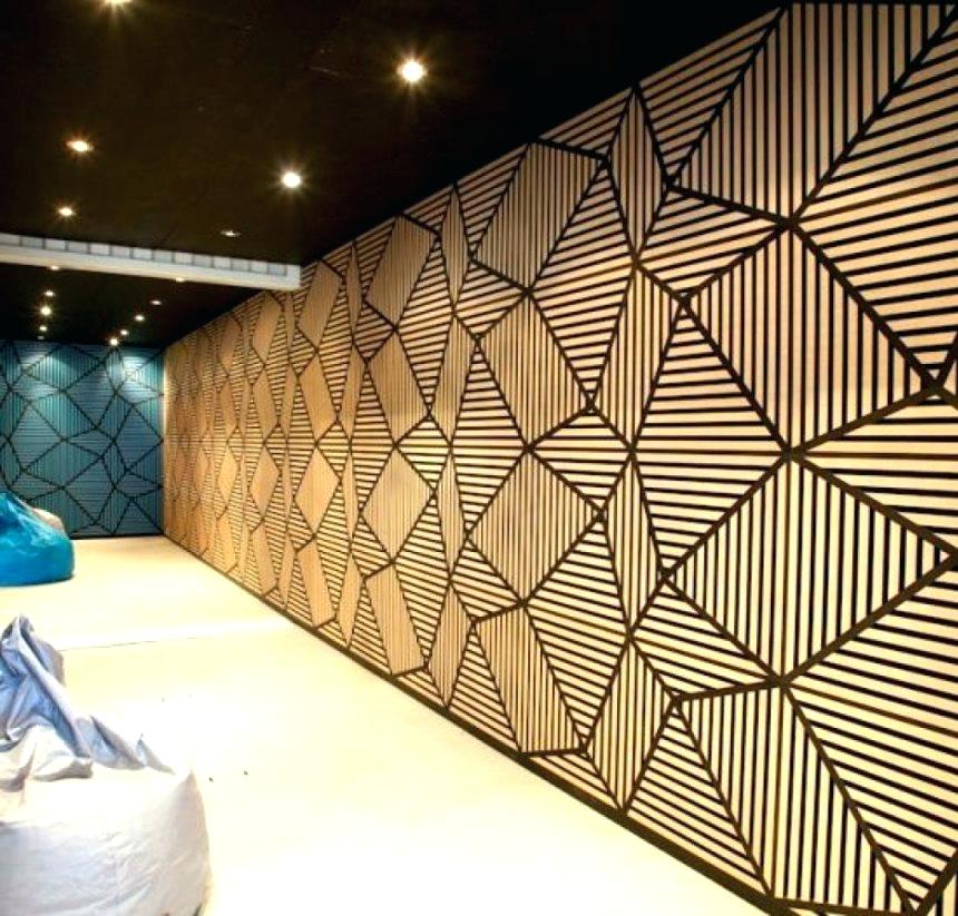 decorative wall covering ideas Panelling louvers